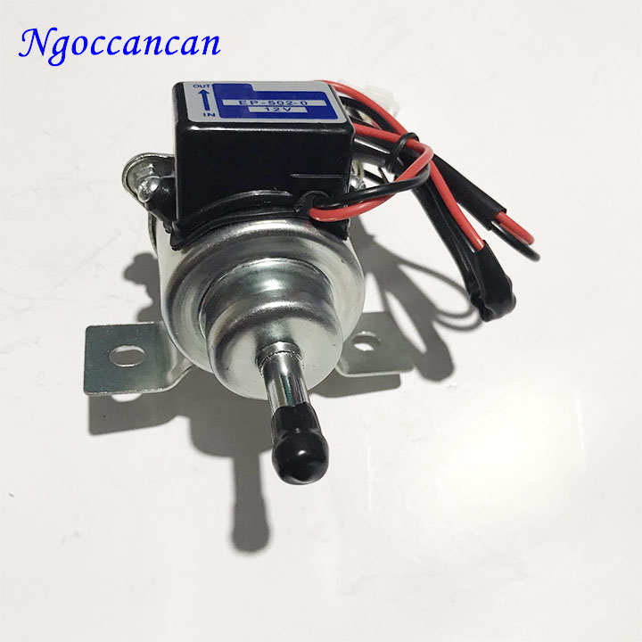 Bơm nhiên liệu xăng dầu diesel 12v 80 - 100 lít một giờ