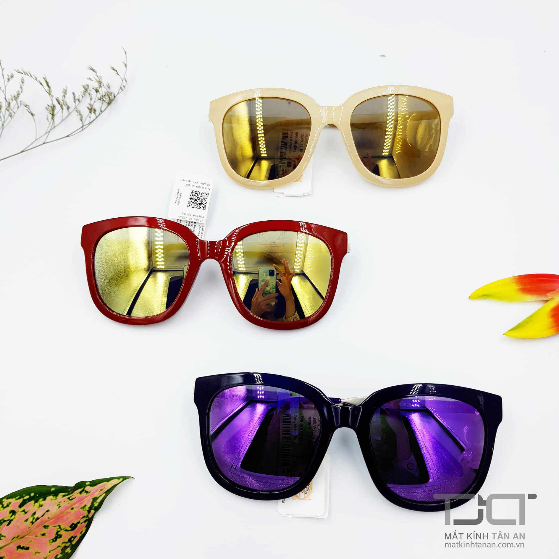 KÍNH MÁT TRÁNG GƯƠNG THỜI TRANG CHÍNH HÃNG JUBILANT J85009 (ONLINE