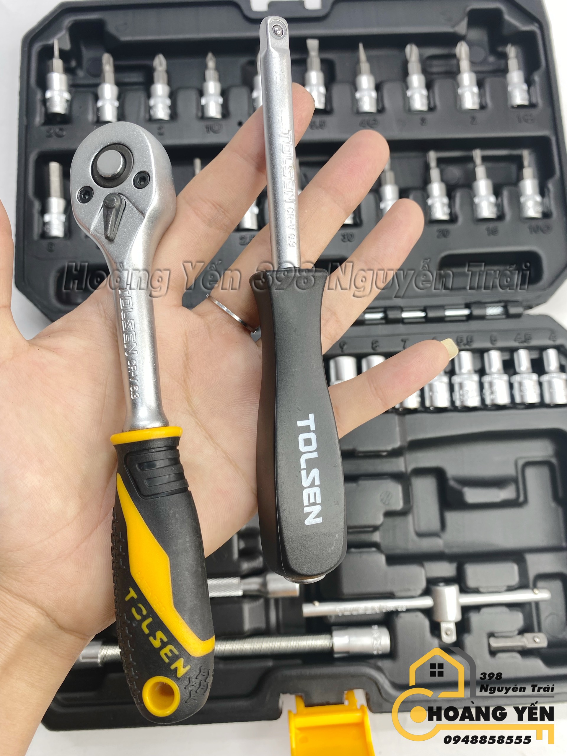 Bộ Típ ¼ Inch Tolsen 15138