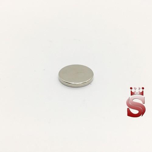 Nam châm vĩnh cửu kích thước 15x5mm mạ kẽm lực từ N35