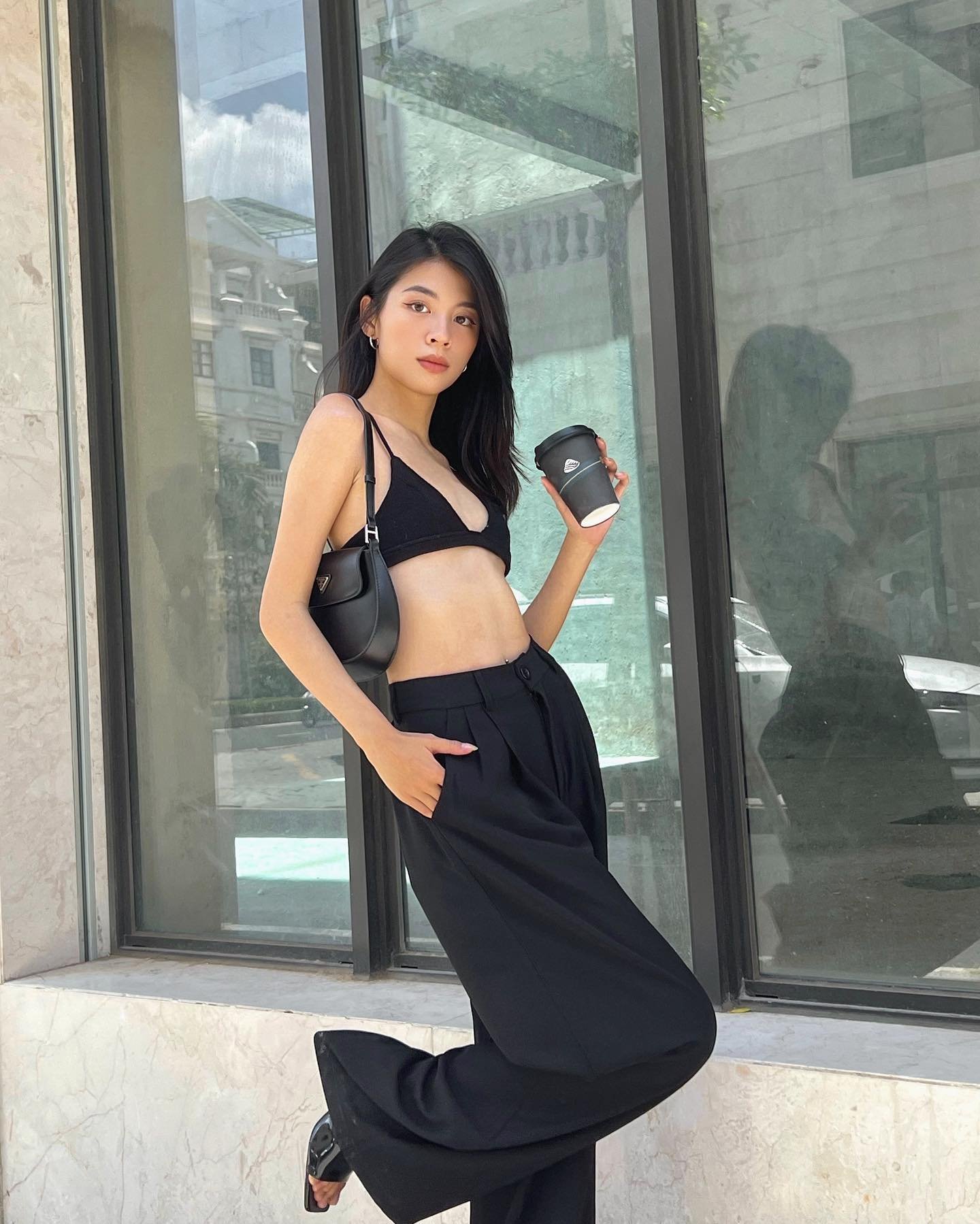 Quần đen suông rộng Yumi Pant Gem Clothing SP060438