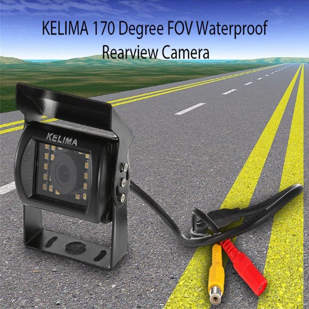 Car Backup Camera, 170° LED Waterproof Rear View Back Up Camera