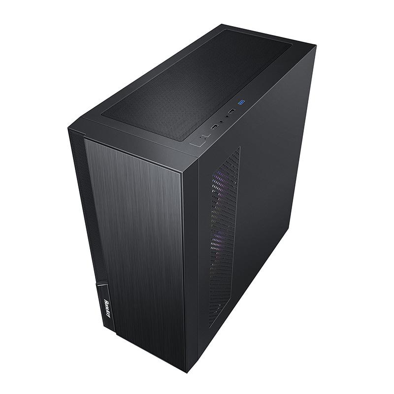 Phong cách mới nhất của Huntkey GX760R khung gương ma thuật máy tính chủ cường lực mặt lớn trong suốt E-ATX máy tính để bàn làm mát bằng nước chơi game thể thao điện tử