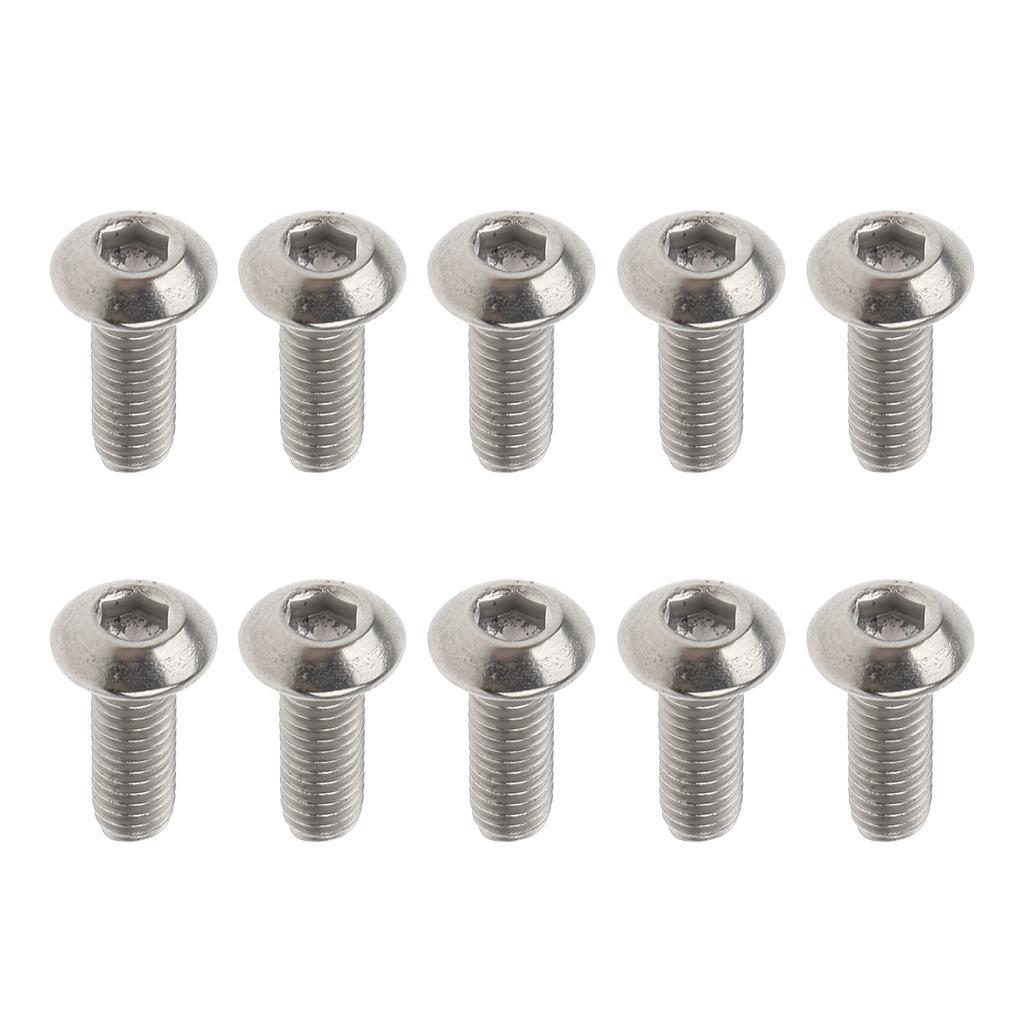 20x GR1 Titanium Alloy agon Button Head Cap Bolts Screw
