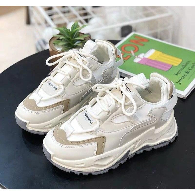 Giày Nữ Thể Thao Đế Gồ Tia Sét 66