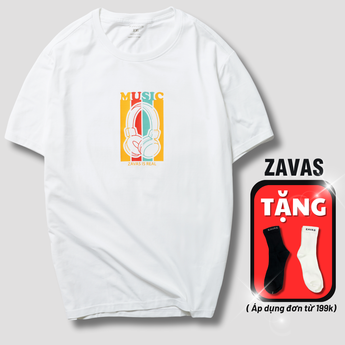 Áo thun nam cổ tròn chất vải cotton 4 chiều xuất xịn, mát mẻ, dày mịn sang trọng - ZAVAS