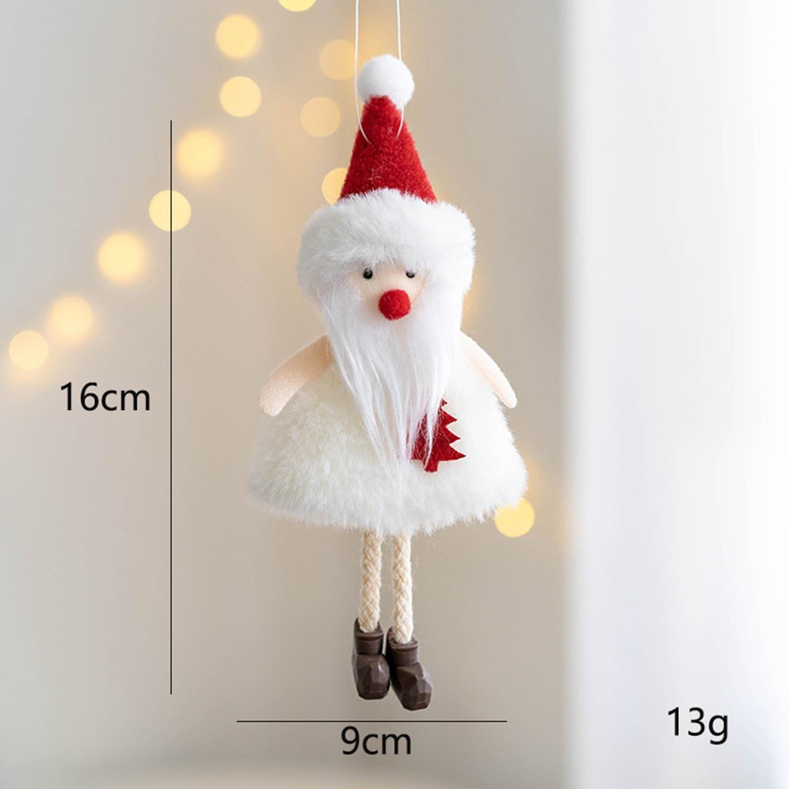 Christmas Tree Hanging Doll Plush Doll Ornaments Decorations Pendant for Party Decor