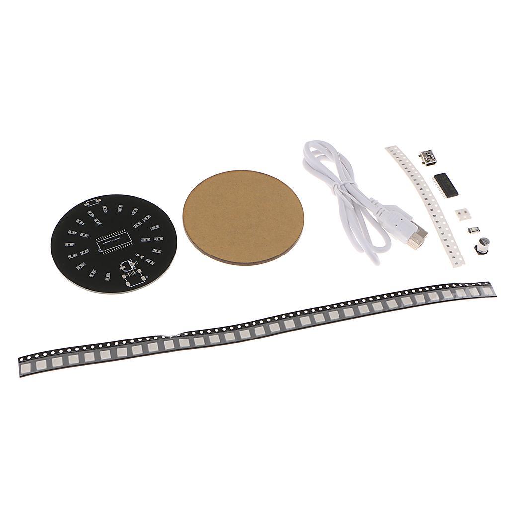 12 Bits IY WS2812 5050 RGB LED Ring Lamp Light LED Full Color Ring Board Kit