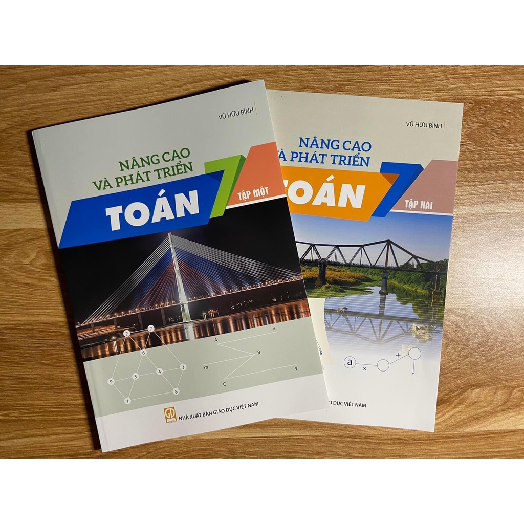 Sách Nâng cao và phát triển Toán 7 (Tập 1+2) (Năm 2022)