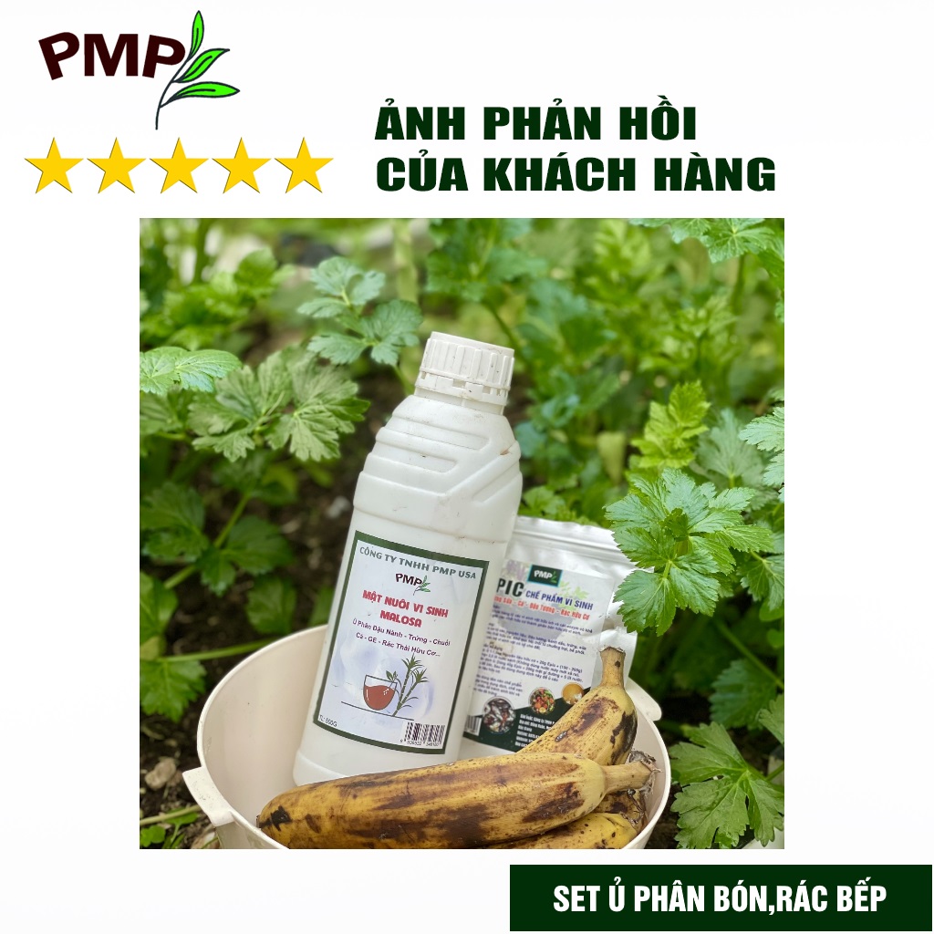 Chế phẩm vi sinh Epic PMP Ủ Rác Hữu Cơ Sinh Hoạt, Đậu Nành, Trứng, Chuối, Cá 200g