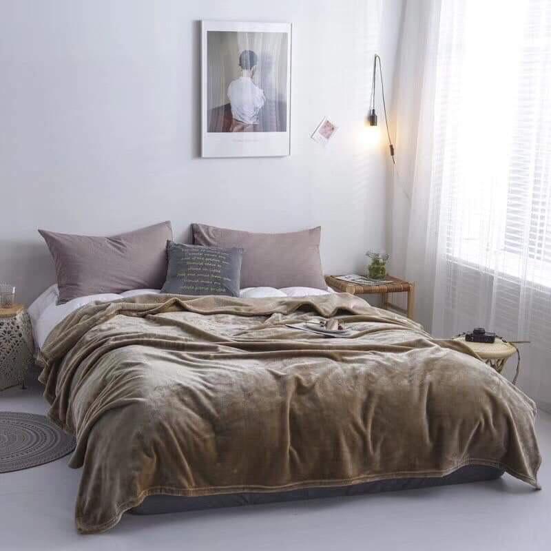 Chăn BLANKET Siêu Tuyết Mềm Mịn kt 2mx2m3 Túi Xách Sịn Xò PP