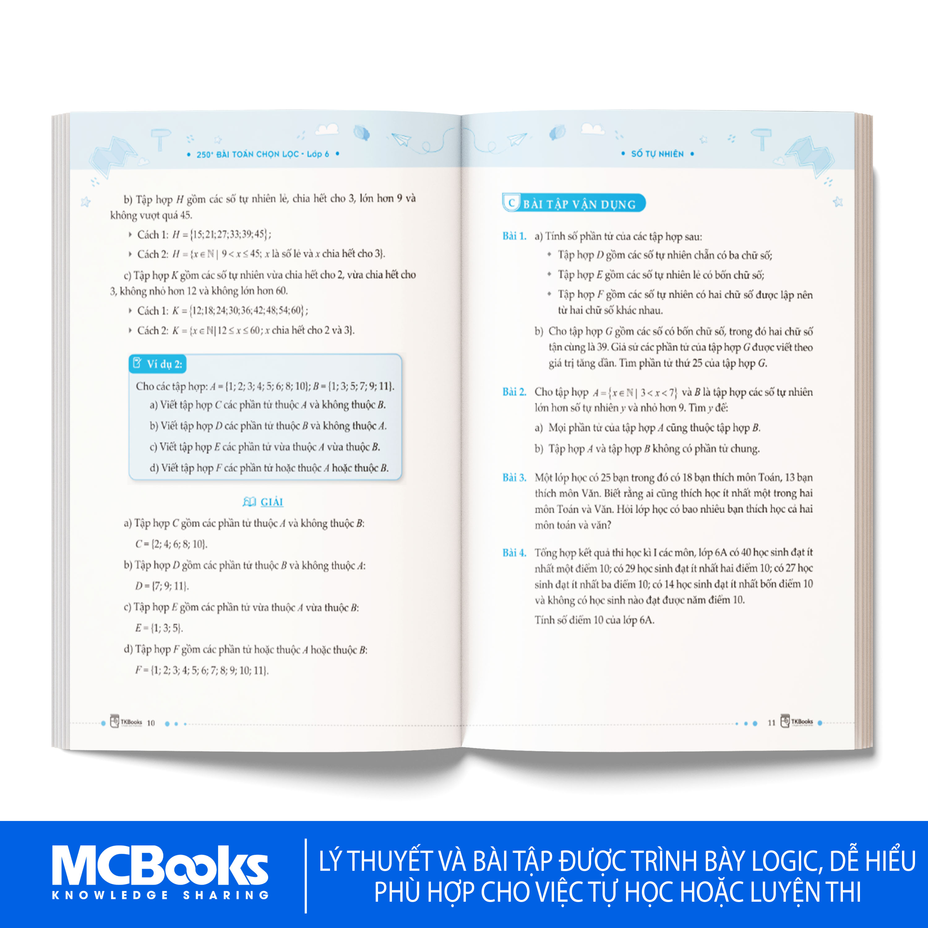 250 Bài Toán Chọn Lọc Lớp 6 – Cùng con chinh phục môn Toán