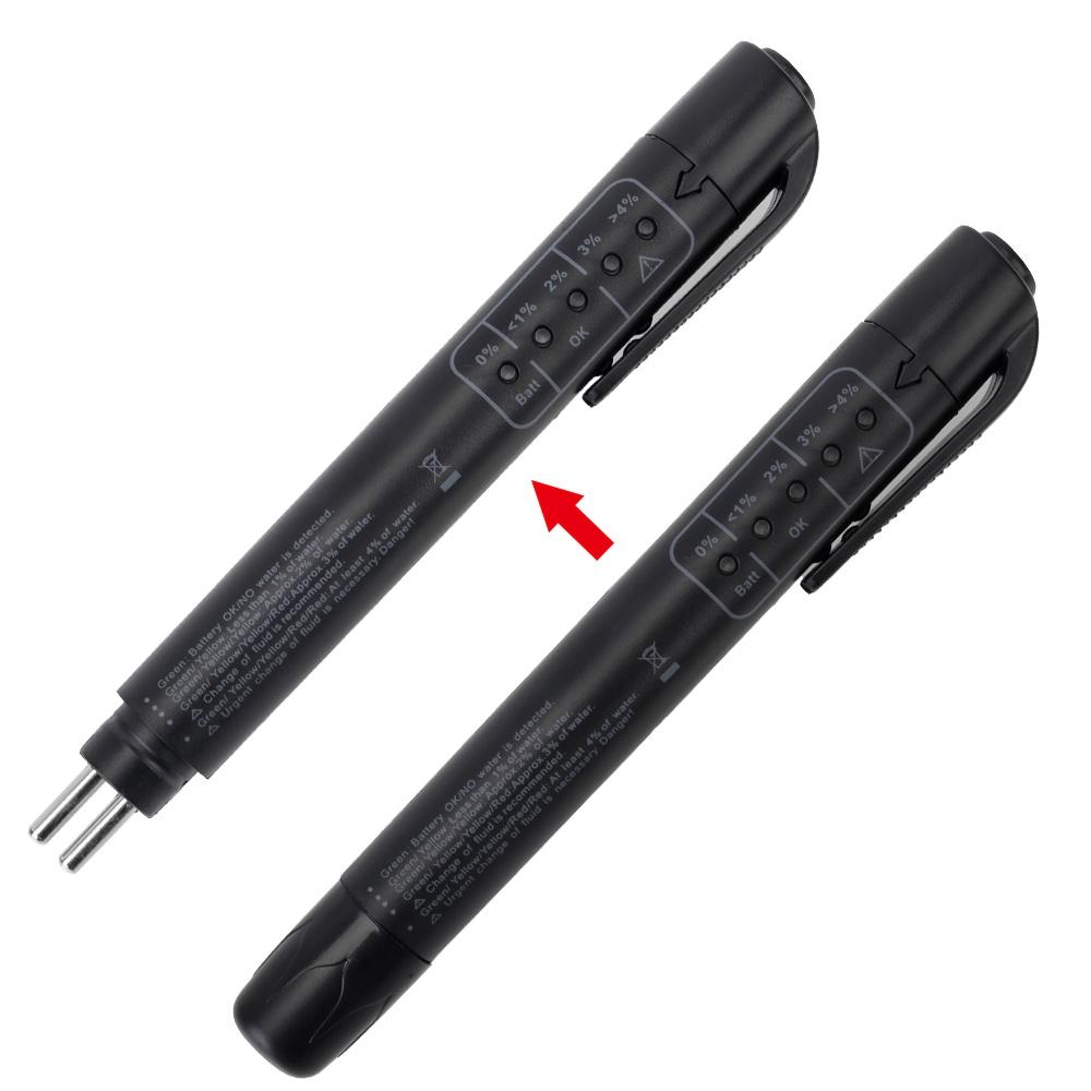 Bút kiểm tra dầu phanh xe 5 đèn LED cho DOT3/DOT4