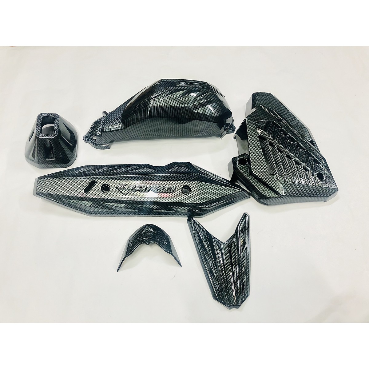Combo 6 món Carbon gắn Vario 2018,2019 STĐA Hoàng Long Cao Cấp