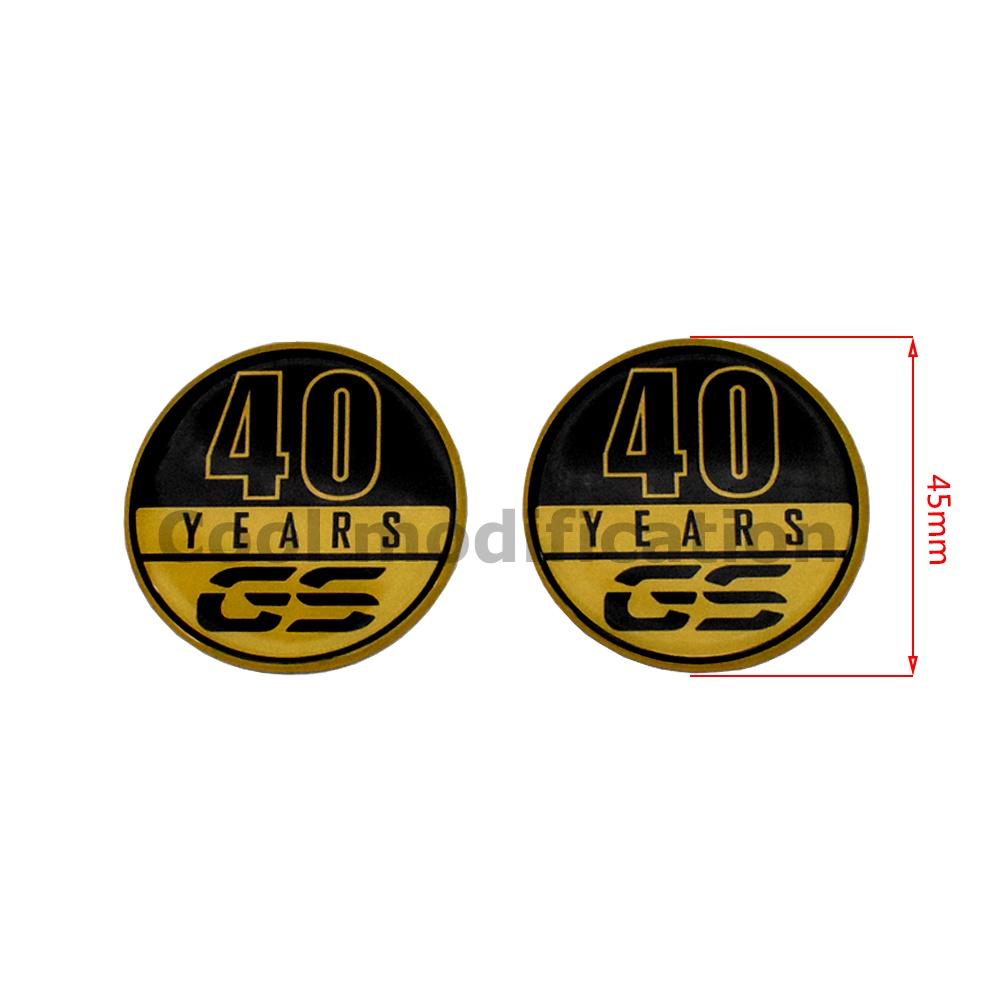 Miếng Dán Bình Xăng 3D 40 Năm Cho BMW F700GS F800GS F850GS G310GS F650GS R1200GS R1250GS