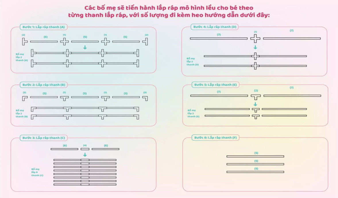 Lều Chơi Cho Bé, Lều Ngủ Ngôi Nhà Mái Vòm Cho Bé Trai, Bé Gái siêu to