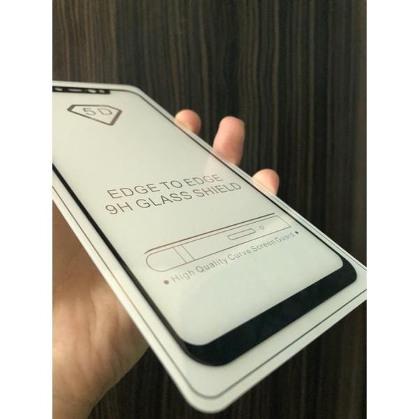 Cường lực 5D Xiaomi Mi 8 full keo vát cạnh 2.5 siêu mượt