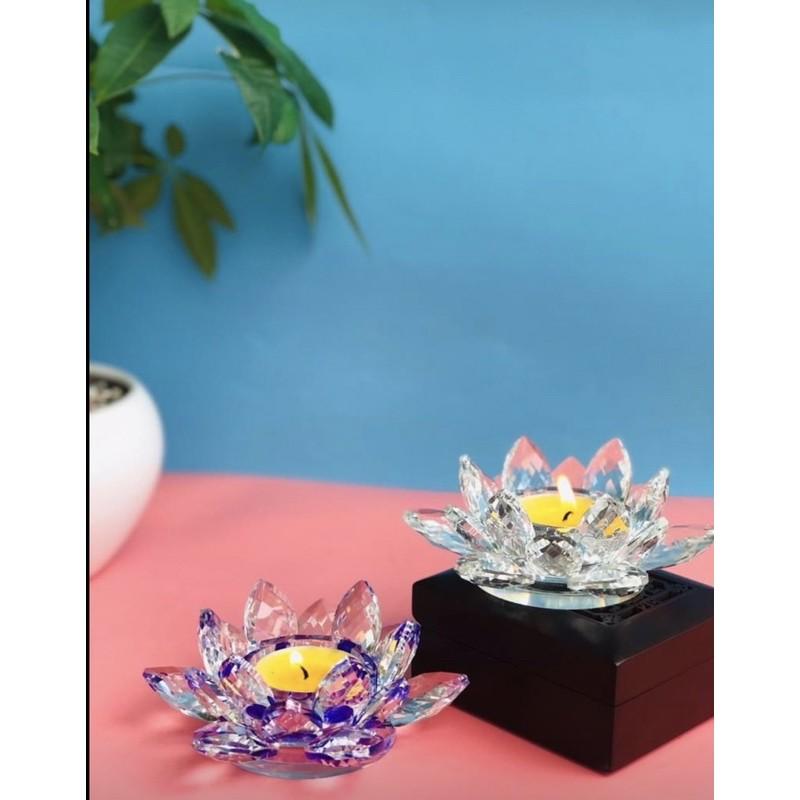 Chân Nến Hoa Sen- Cốc Nến Thờ Cúng Cao Cấp- cao cấp, chất lượng