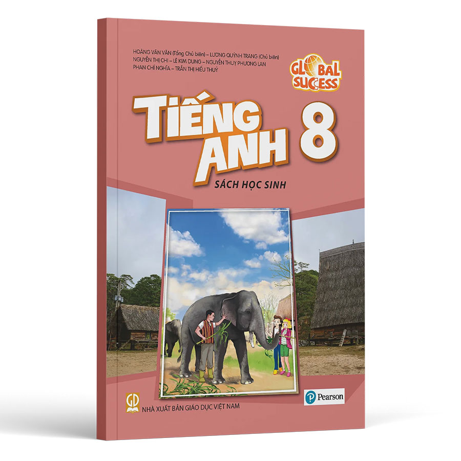Sách giáo khoa Tiếng Anh Lớp 8- Global Success- Sách Học Sinh (Kèm bìa bao, nhãn tên)