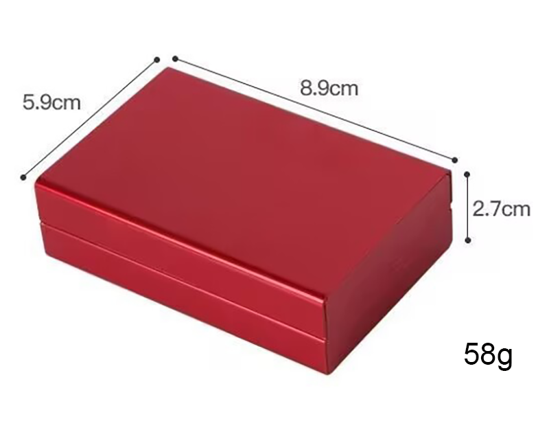 Hộp Đựng Thuốc 20 Điếu Lớn Nắp Trượt Kim Loại Nhiều Màu