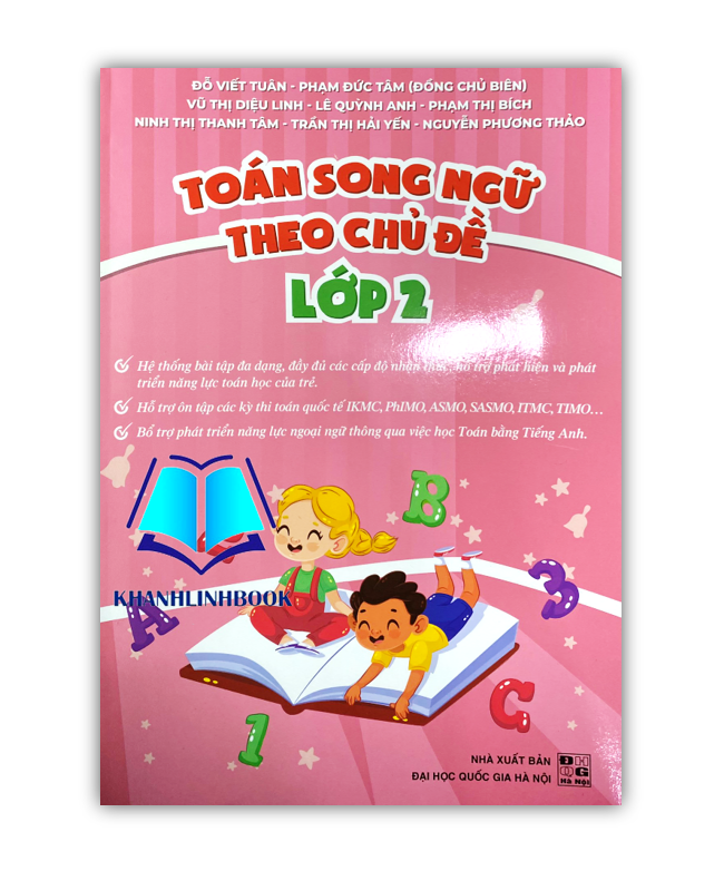 Sách - toán song ngữ theo chủ đề lớp 2