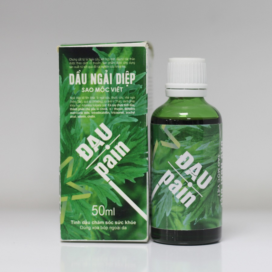 Dầu Ngải Diệp Sao Mộc Việt chai 50ml