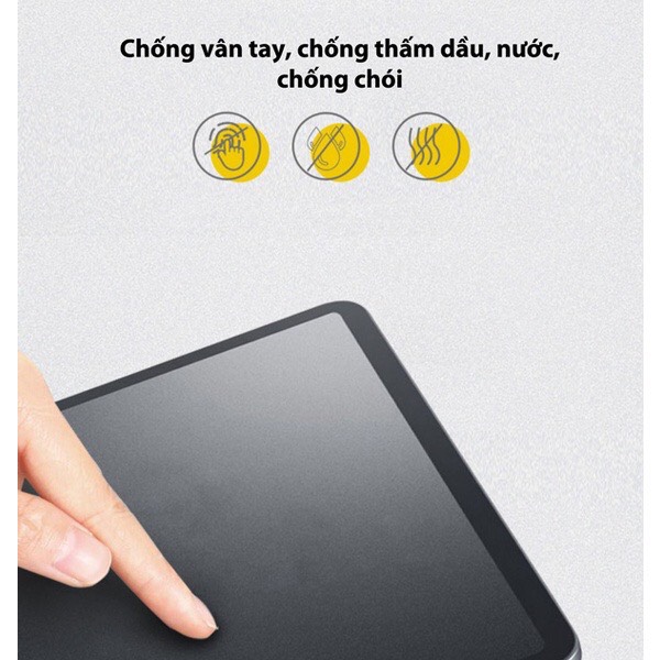 Miếng Dán Màn Hình Paper-Like Kai Protective dành cho iPad Series, Chống Vân Tay