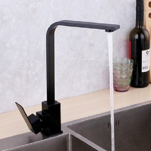 Combo chậu + vòi nano kháng khuẩn GREENSOLAR hai hố lệch 82x45x23cm, tặng rá inox đa năng