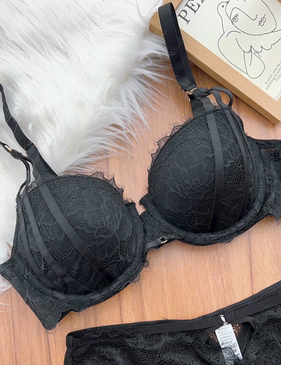 Bộ Đồ Lót Nữ Ren Thoải Mái - B.Lingerie