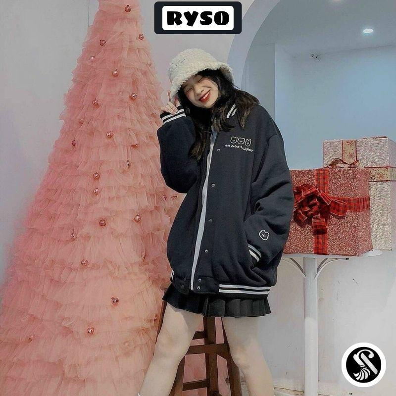 Áo Khoác Nỉ Bomber Thêu Gấu Cardigan Form Rộng Chất Nỉ Bông Dày Dặn Nữ Unisex, Áo hoodie nam nữ nỉ ngoại in hình chất nỉ bông dày dặn, nón 2 lớp, thích hợp làm áo cặp