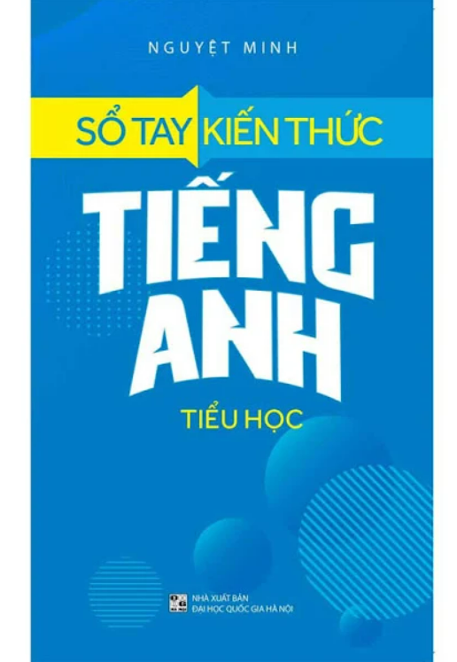 Sách - Sổ tay kiến thức tiếng anh tiểu học