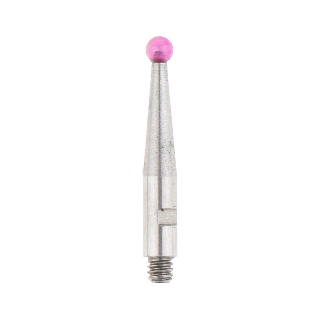 2 Packs of Test Indicator Dial Probe Head Accessory Indicator Measuring Tools - 20mm 18mm