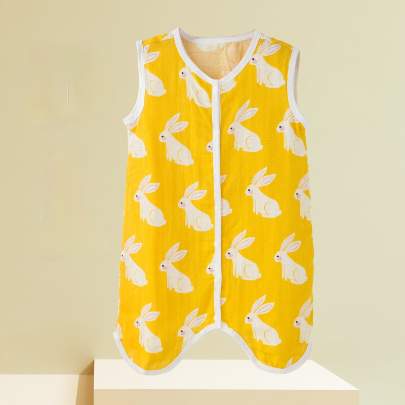 Cho Bé Một Bộ Đồ Ngủ Bé Trai Bé Gái Chăn Ngủ Mùa Hè Túi Ngủ Cho Bé Tập Đi Pijama Vải Muslin Jumpsuit Quần Áo Cho Bé