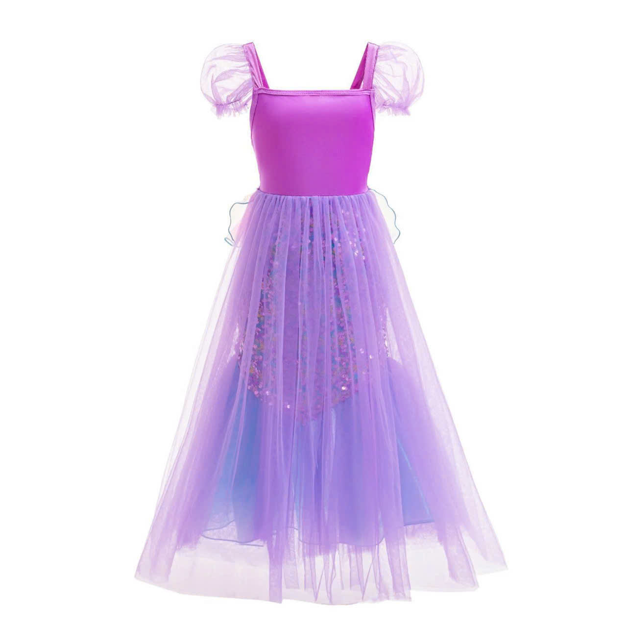 Đầm váy cho bé gái cosplay nàng tiên cá dự tiệc lễ tết giáng sinh năm mới size 100-150 hàng quảng châu