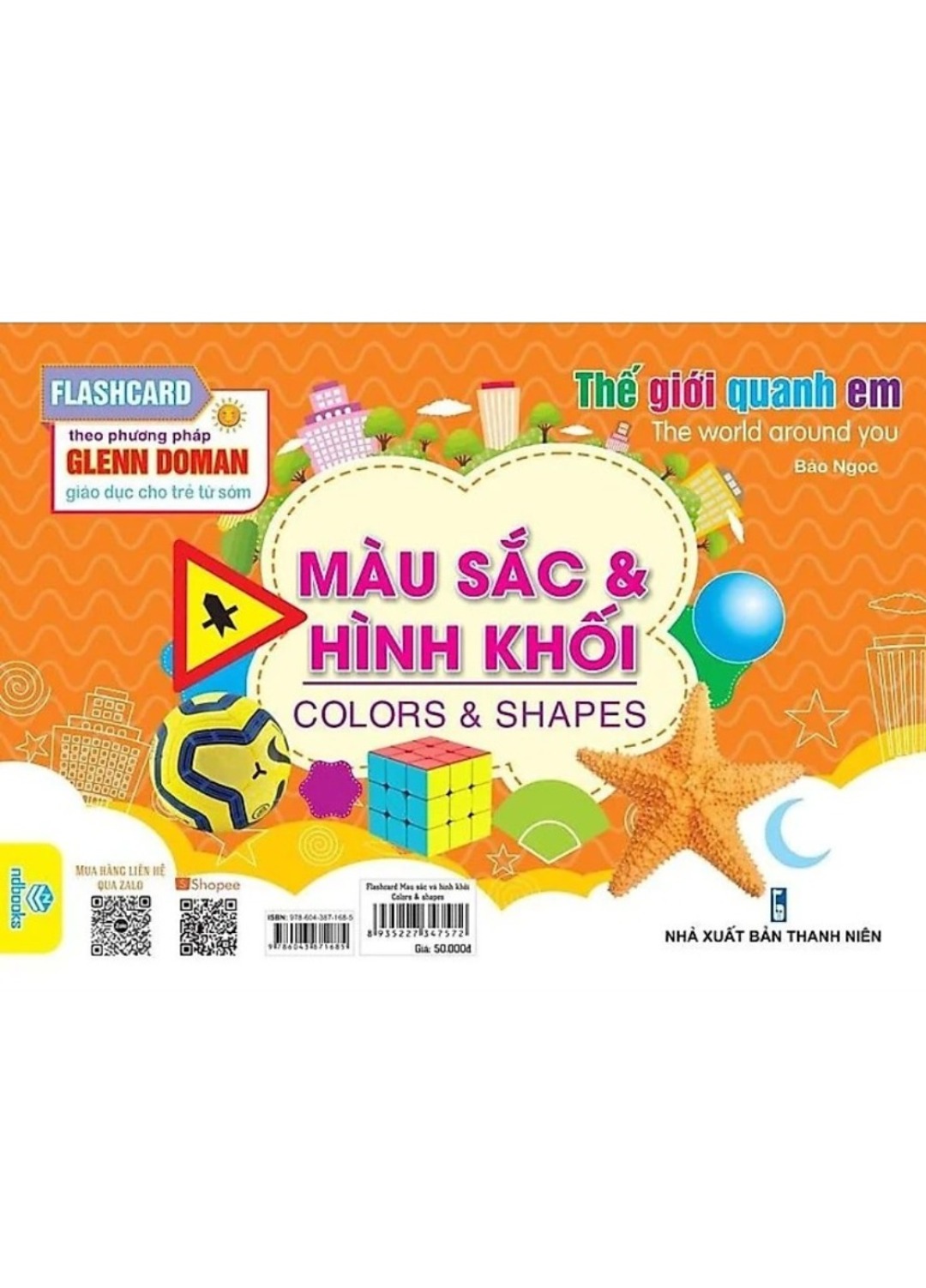 Flashcard Thế Giới Quanh Em: Màu Sắc Và Hình Khối - Colors & Shapes