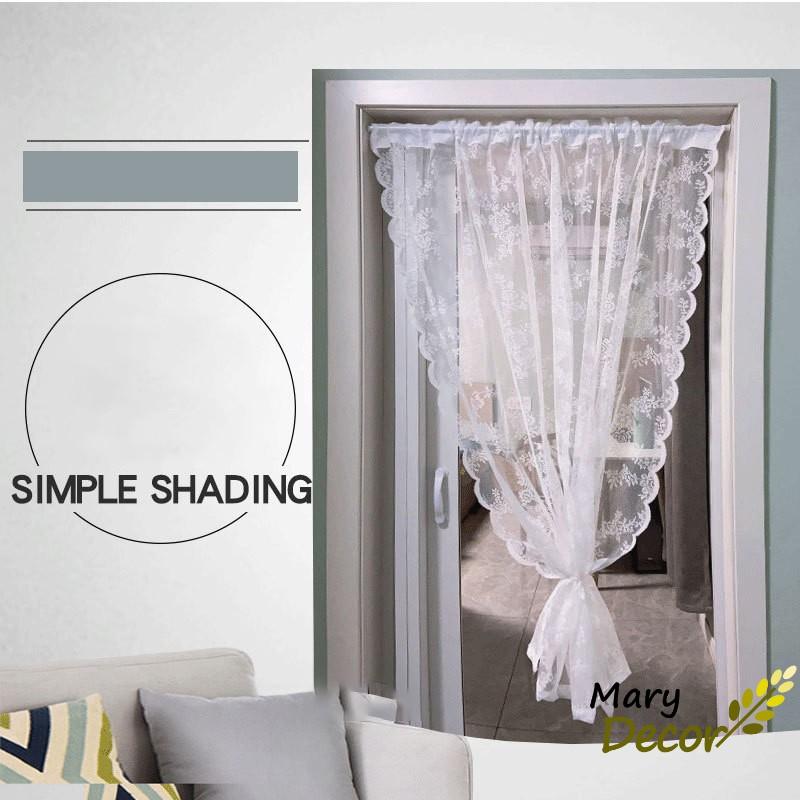 Rèm cửa vải ren, rèm cửa voan hoa xinh xắn sang trọng trang trí không gian đậm chất vintage chất lượng cao
