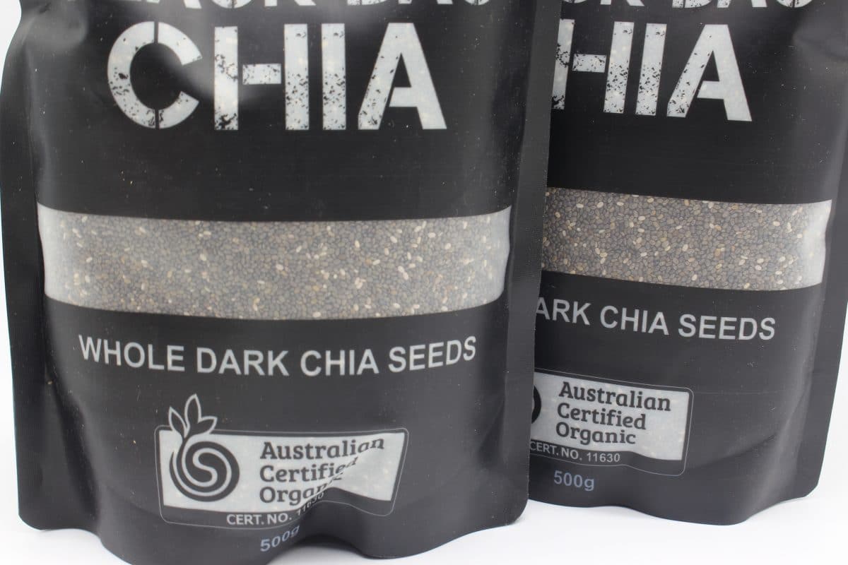 Hạt Chia Úc Túi Đen Black Bag Seeds 500g - Hàng Nhập Khẩu