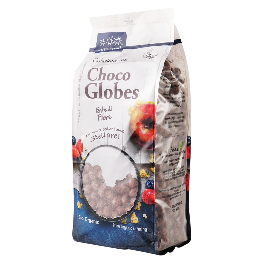 Ngũ cốc hữu cơ socola dạng viên Sottolestelle 300g Organic Choco Globes