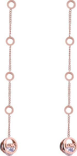 Bông Tai Tòn Ten Chuỗi Dài Titan Cao Cấp TT 2055