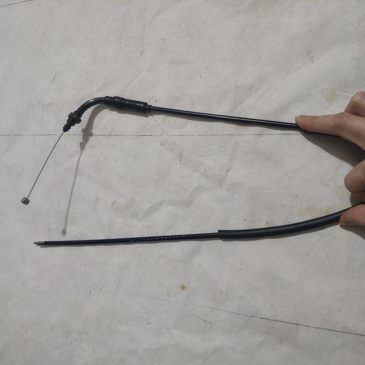 Dây ga thép không gỉ dành cho xe máy CUB 70-81-82 - A1235