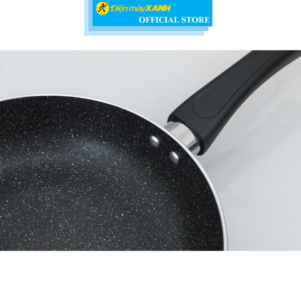 Chảo nhôm chống dính vân đá đáy từ 24 cm Elmich Colosseum Y1 EL-3719 Xám