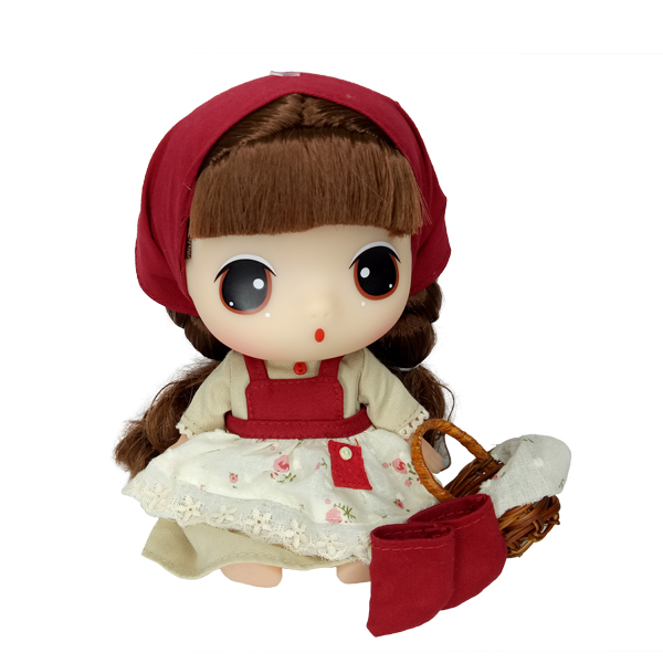 Búp bê Ddung quàng khăn đỏ FDE1832A 18CM