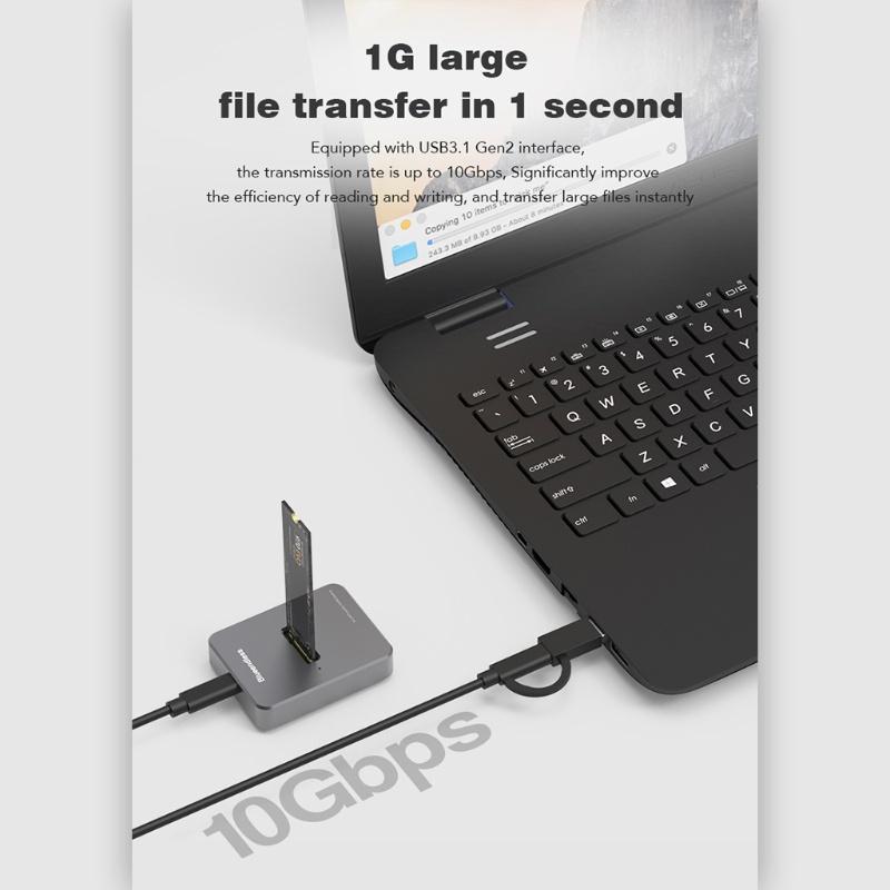 Đầu đọc ổ cứng di động M.2 Nvme/ Sata Blueendless