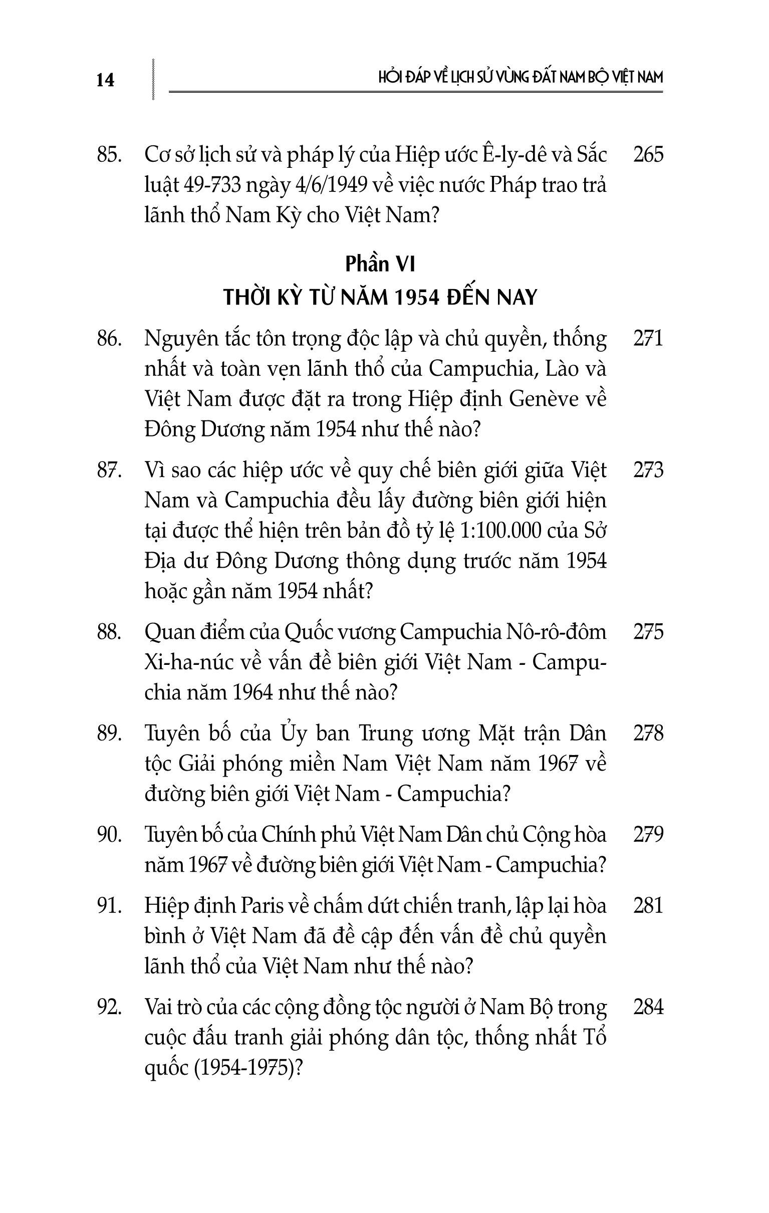 Hỏi Đáp Về Lịch Sử Vùng Đất Nam Bộ Việt Nam