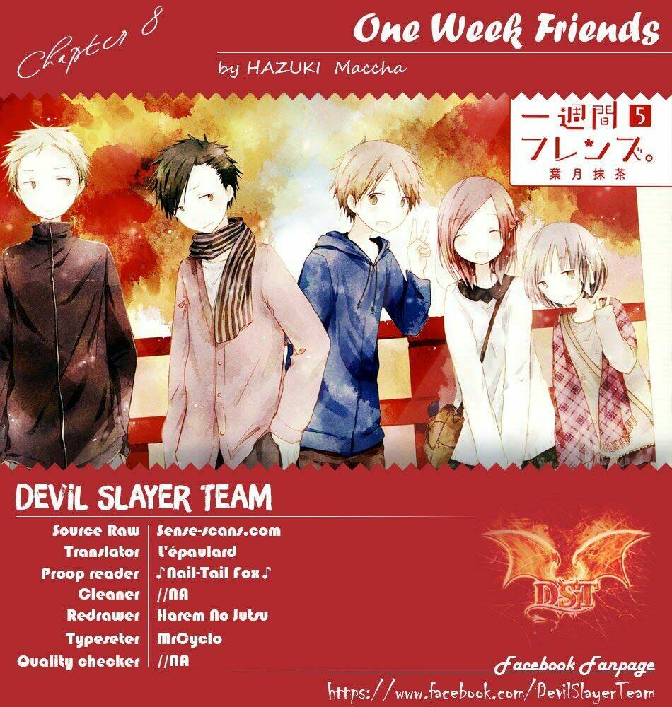 one week friends dst chapter 8 2