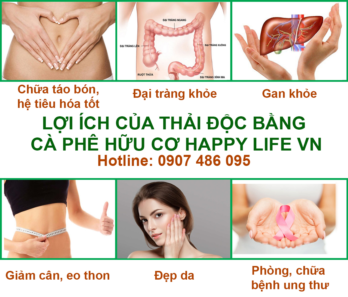 Bộ Thải Độc Đại Tràng Bằng Cà Phê Hữu Cơ - Liệu Trình 15 Ngày (Coffee Enema), 15 túi lọc