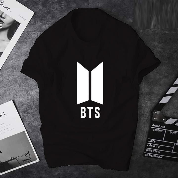 Áo BTS Cao Cấp - Logo BTS - Vải Cotton 4c Siêu Mềm Mịn