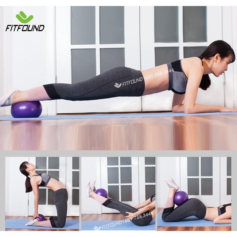 Bóng tập yoga , pilates , gym cỡ nhỏ 25 cm 25cm