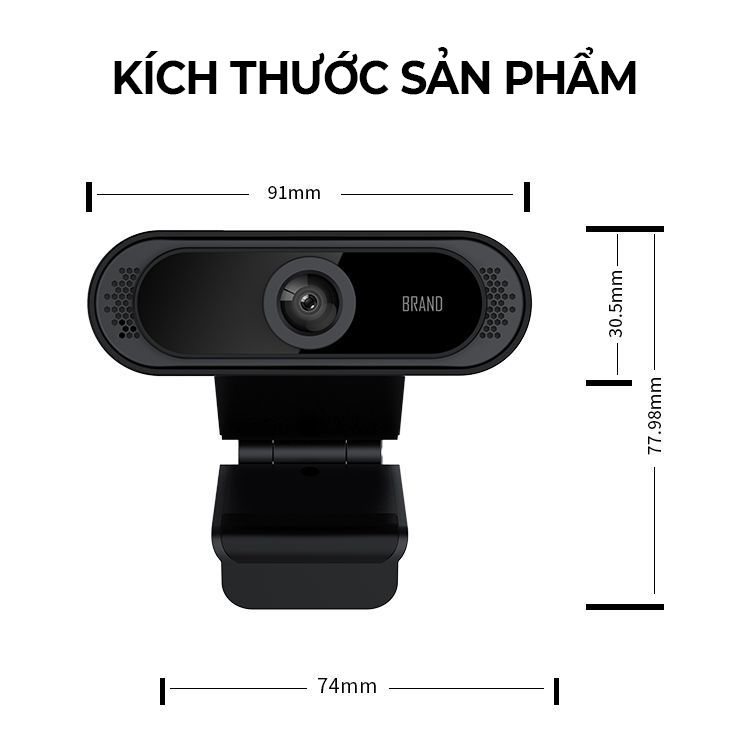 Webcam máy tính có mic ,độ phân giải full hd 1080p- D1504