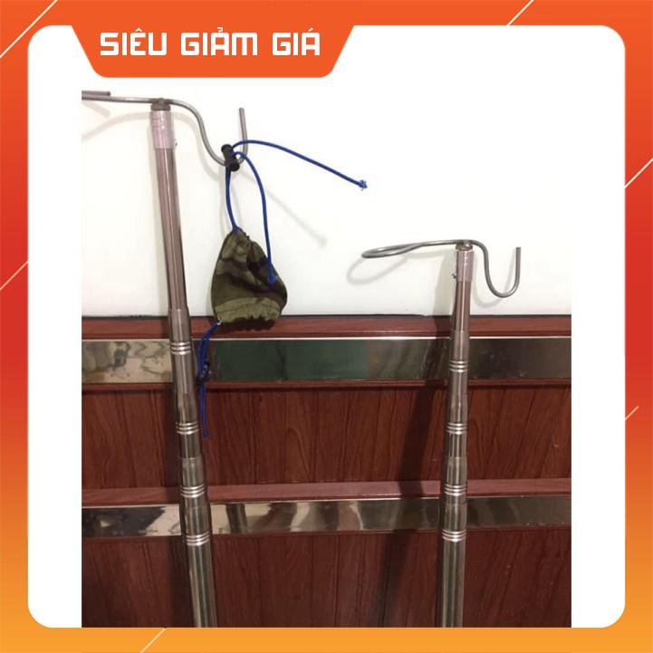 Sào bẫy Chim, Sào rút Inox đa năng 3m 4m 5m 6m 7m - ĐỒ CÂU NGỌC HẢI [Giá rẻ